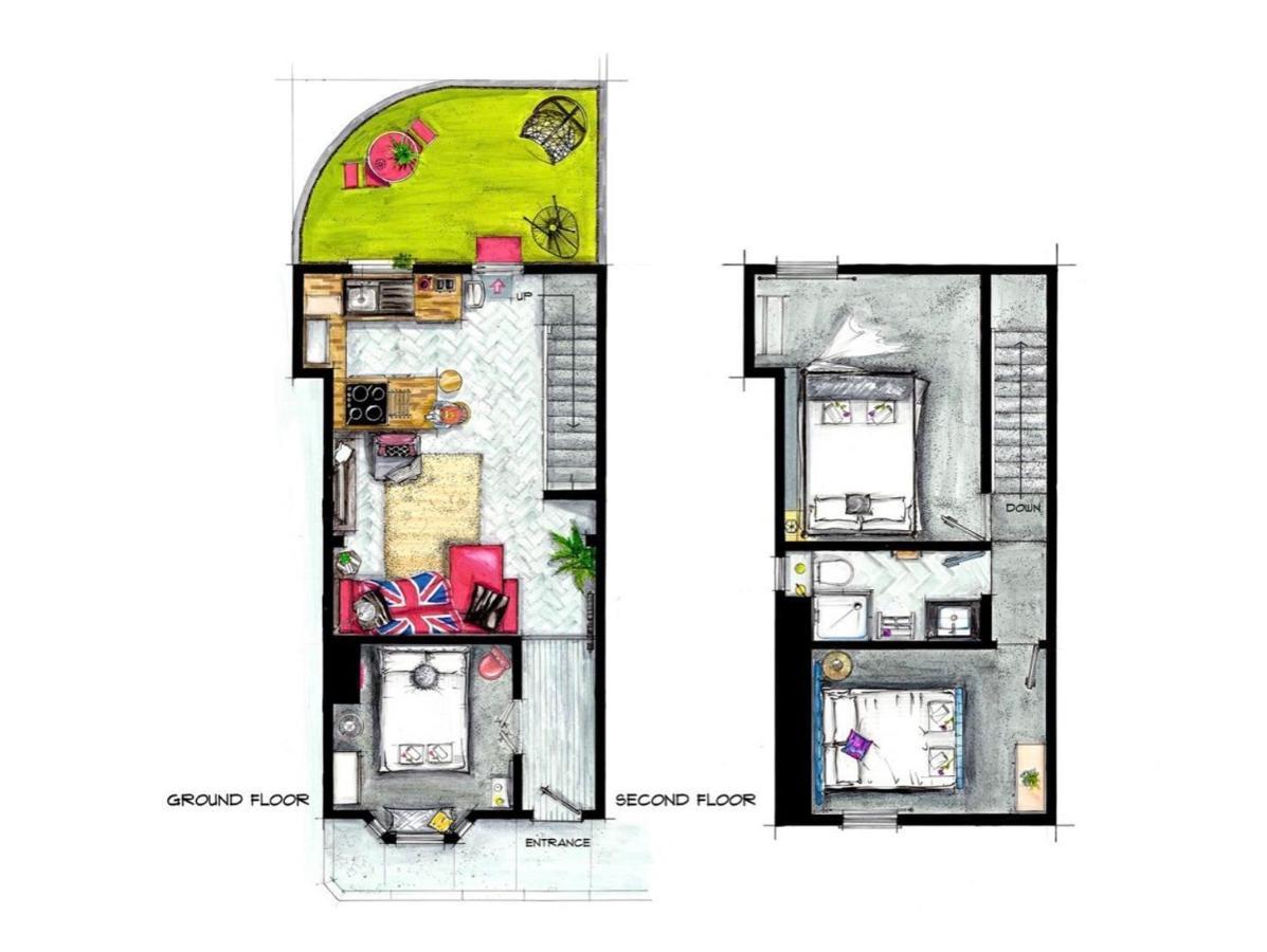 3 Double Bed Brittania Styled Central Home Near Lfc Sleeps 6 With Free Business Super Fast Fibre Broadband Ливерпуль Экстерьер фото